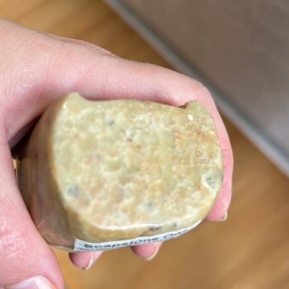 Vintage Soapstone Owl Handcrafted Figure Shelf Decor - Picture 8 of 8